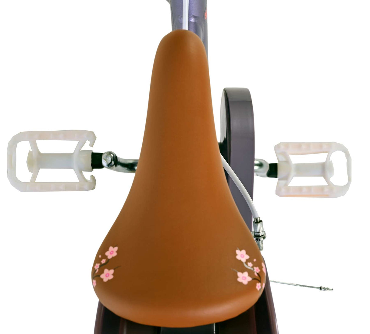 Vélo pour enfants Volare Blossom - filles - 14 pouces - violet - deux freins à main
