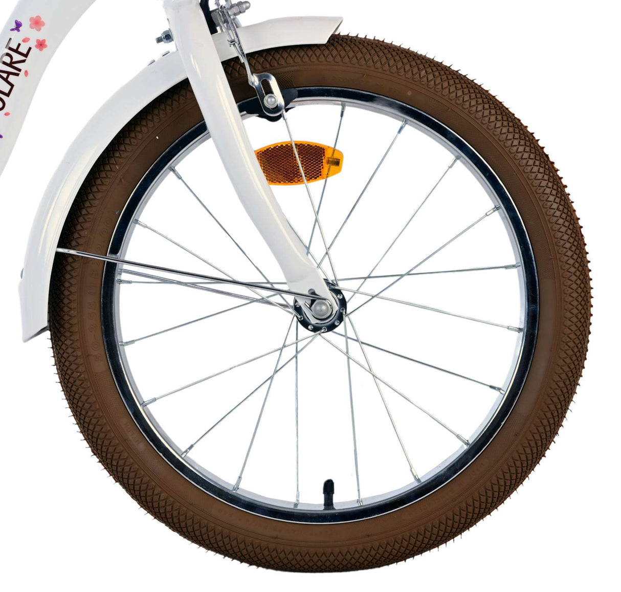 Volare Blossom Children's Bike Girls 18 pouces blancs
