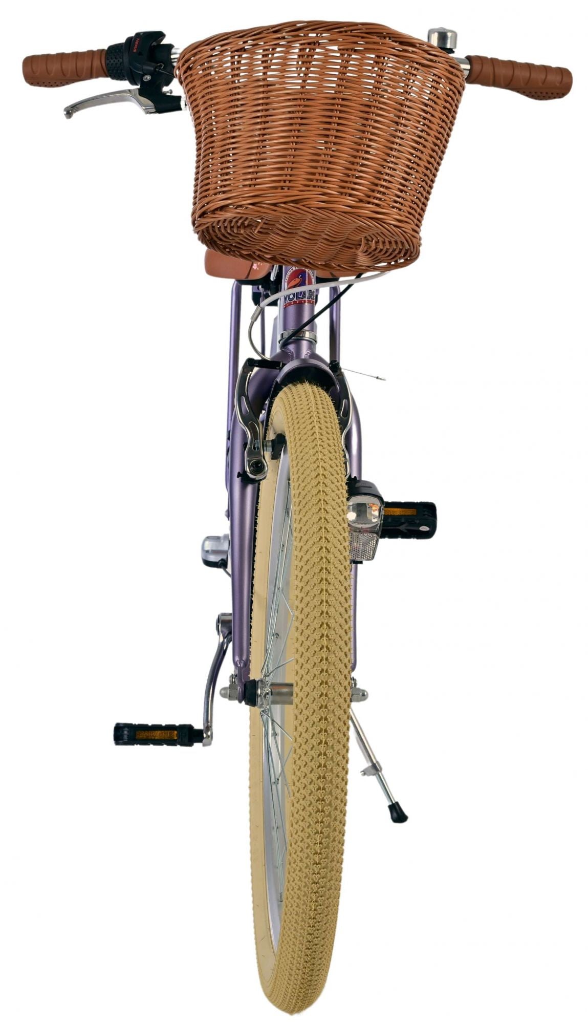 Vélo pour enfants Volare Blossom - filles - 24 pouces - violet - 3 vitesses