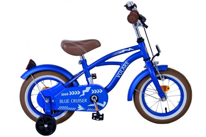 Volare Blue Cruiser Children's Bicycle - Boys - 12 pouces - bleu - 95% assemblé