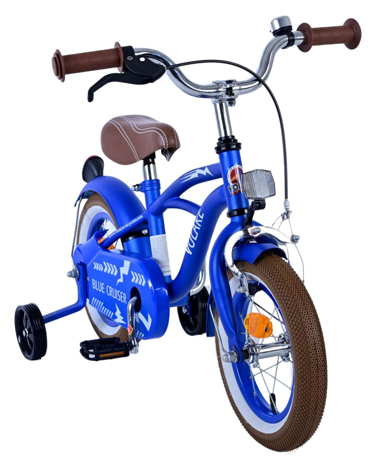 Volare Blue Cruiser Children's Bicycle - Boys - 12 pouces - bleu - 95% assemblé