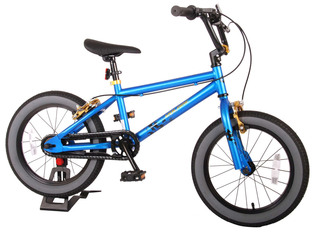 Volare Cool Rider Children's Bike Boys 16 pouces Bleu deux freins à main à 95% assemblés