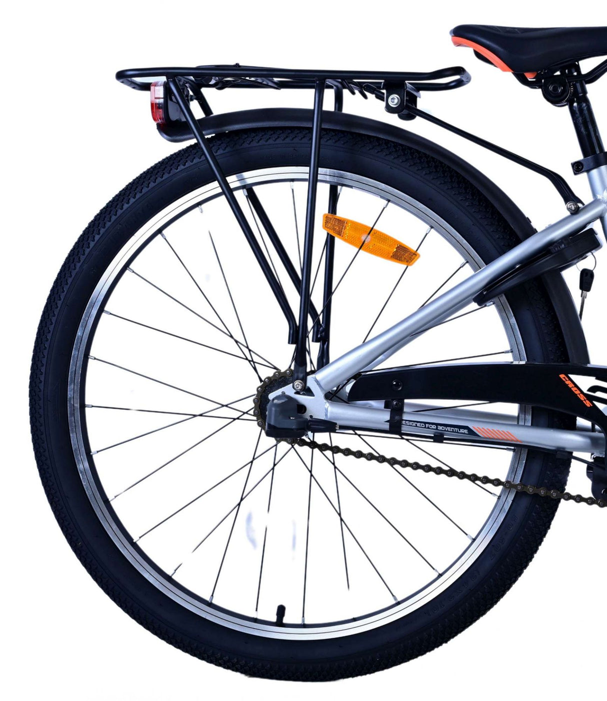 Volare Cross Children's Bike Boys 24 pouces Silver 3 Gears
