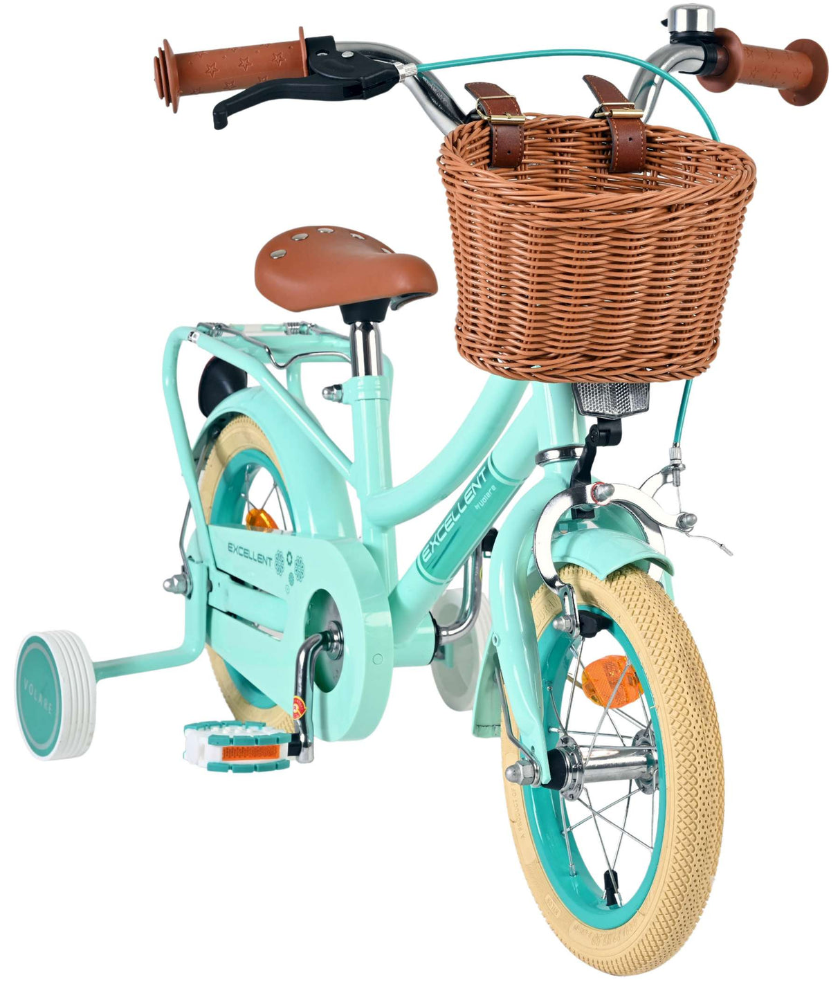 Excellent vélo pour enfants Volare - filles - 12 pouces - vert