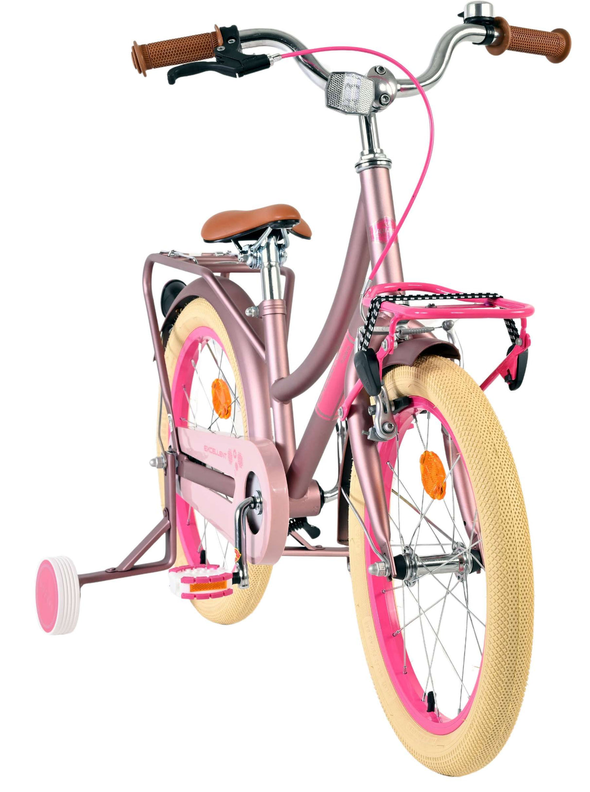 Excellent vélo pour enfants Volare - filles - 18 pouces - rose mat