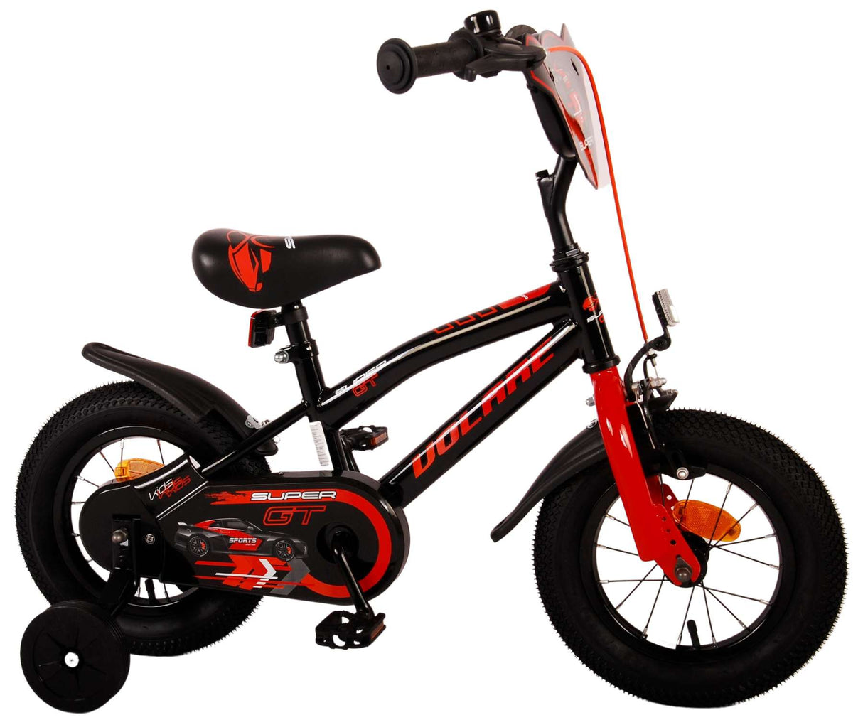 Volare Super GT Children's Bike - Boys - 12 pouces - rouge