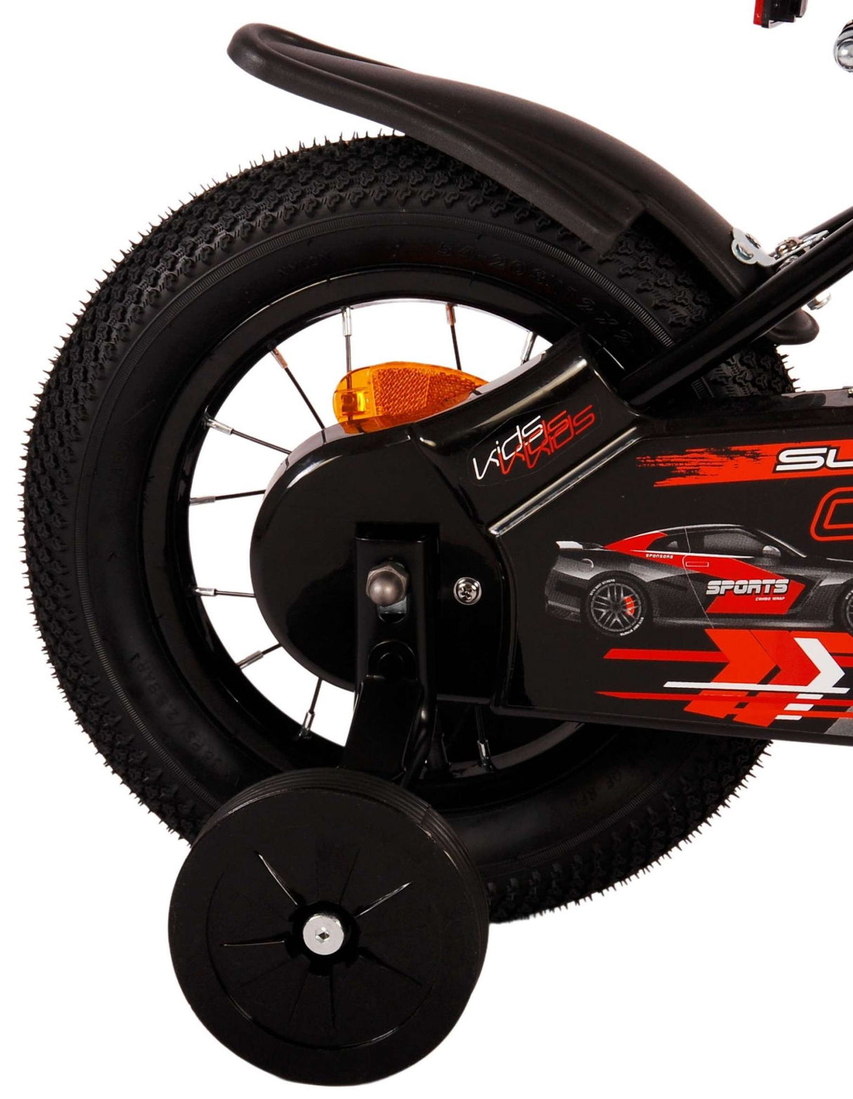 Volare Super GT Children's Bike - Boys - 12 pouces - rouge