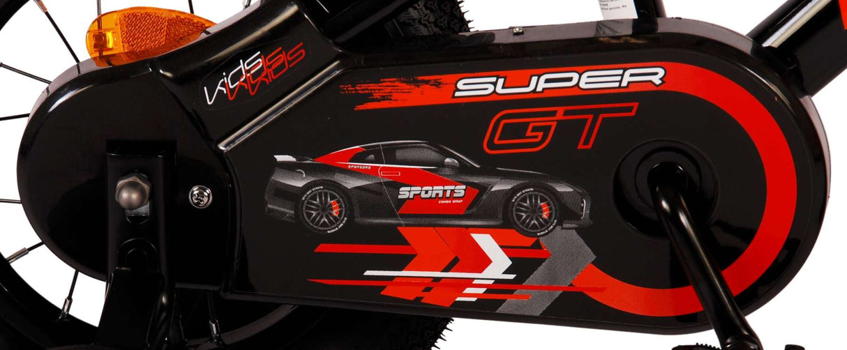Volare Super GT Children's Bike - Boys - 12 pouces - rouge