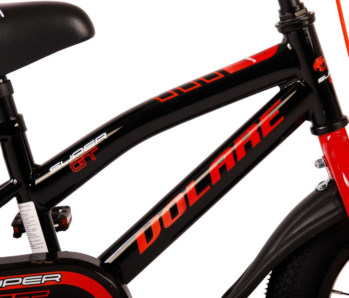 Volare Super GT Children's Bike - Boys - 12 pouces - rouge