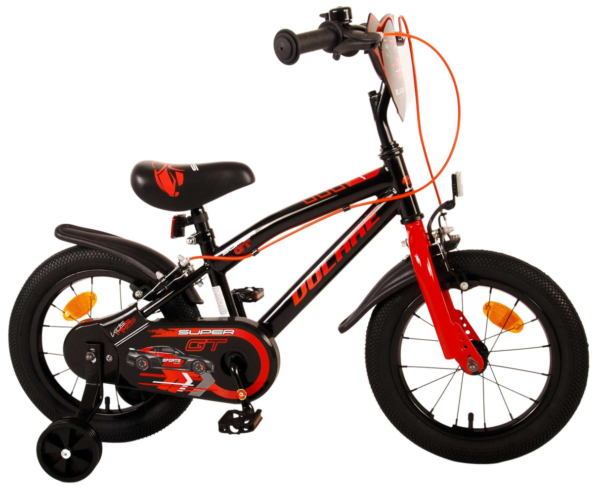 Volare Super GT Children's Bike Boys 14 pouces rouges Two Hand freins