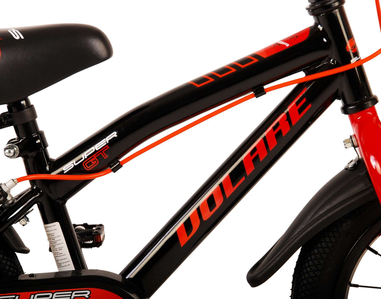 Volare Super GT Children's Bike Boys 14 pouces rouges Two Hand freins