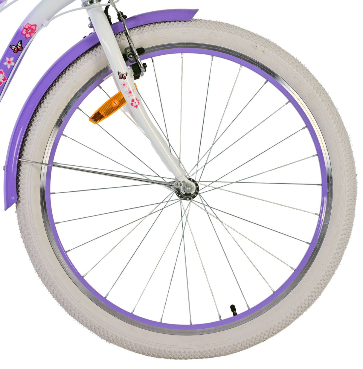 Joli vélo pour enfants Volare - filles - 26 pouces - violet - 7 vitesses