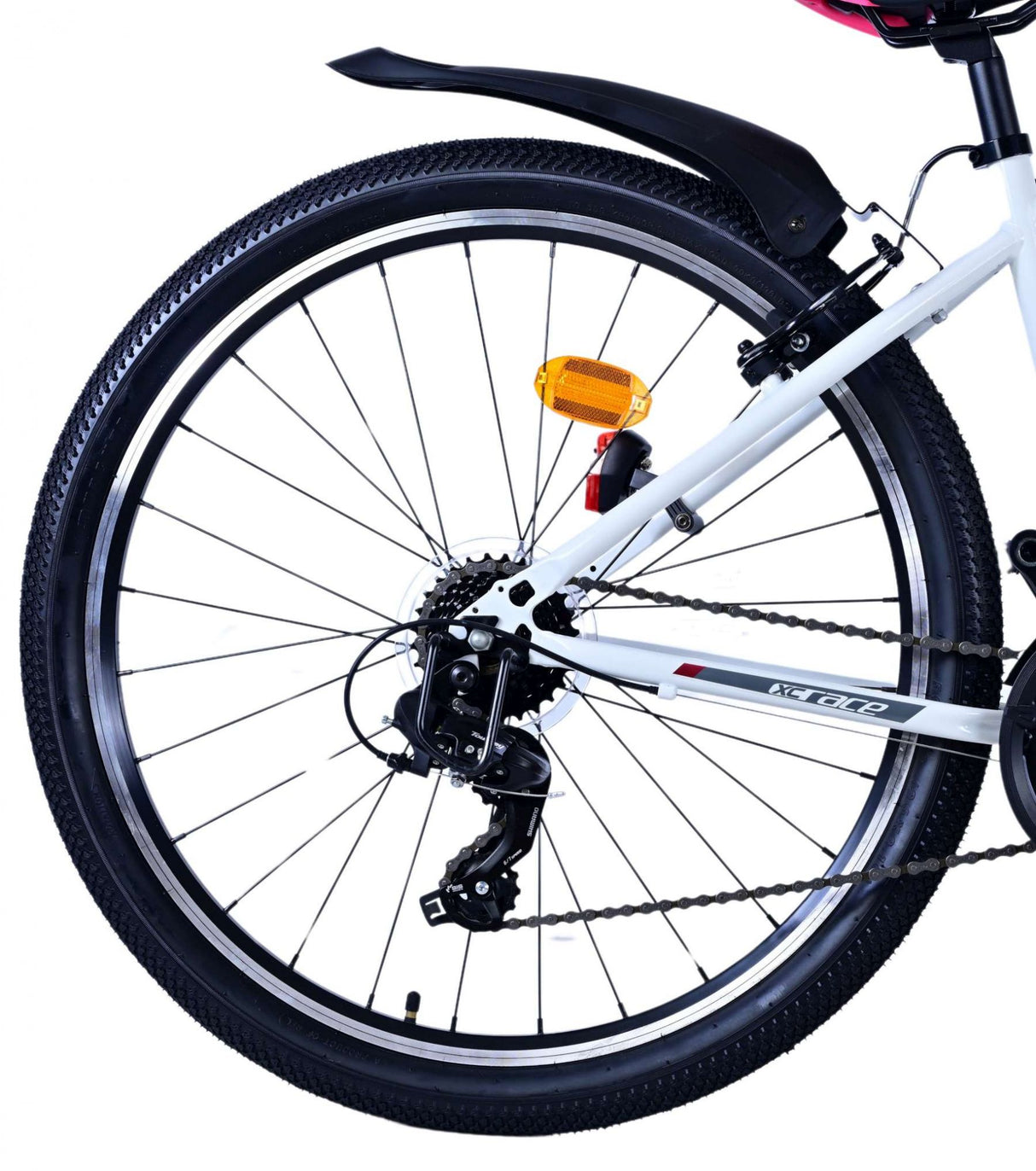 Volare XC Race Children's Bicycle - 26 pouces - 21 vitesses - Rose blanc