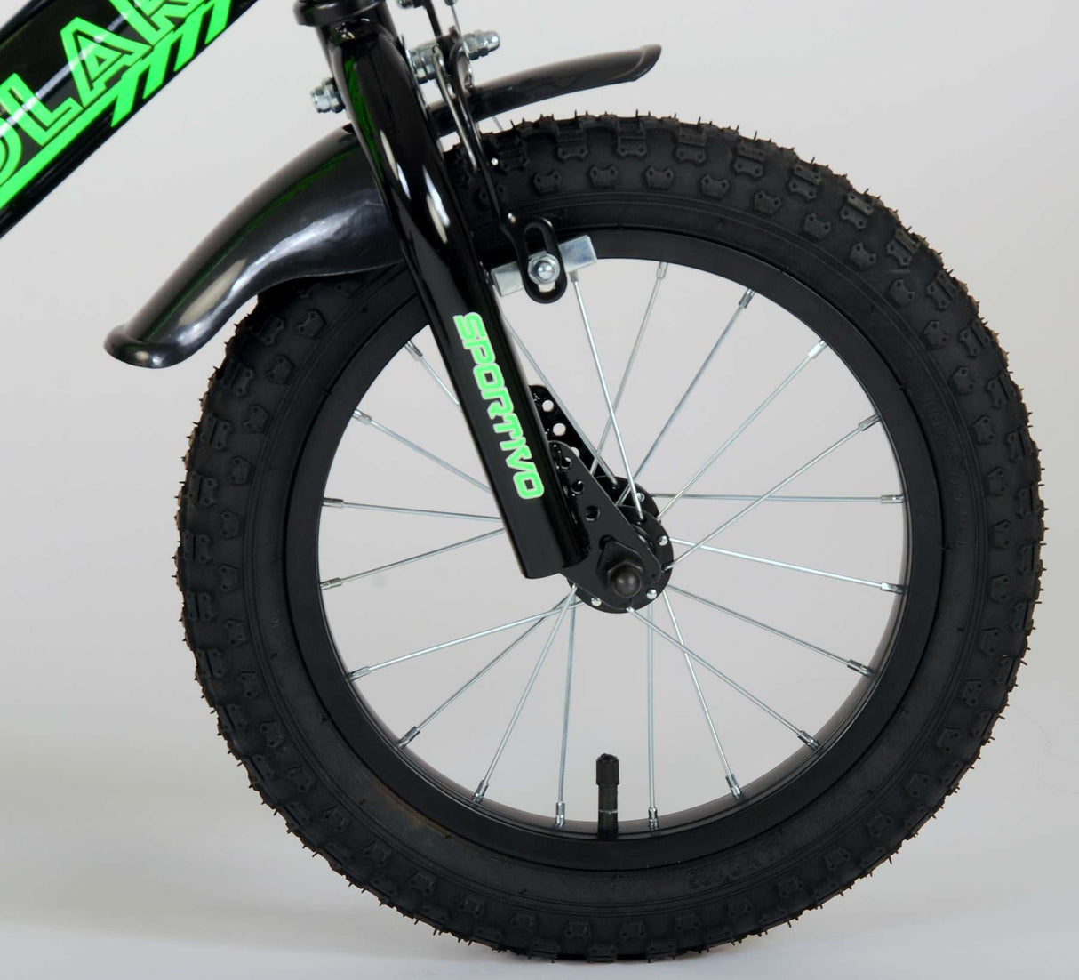 Volare Sportivo Children's Bike Boys 14 pouces Féron Black Black Two Two Hand Brakes 95% Assemblé