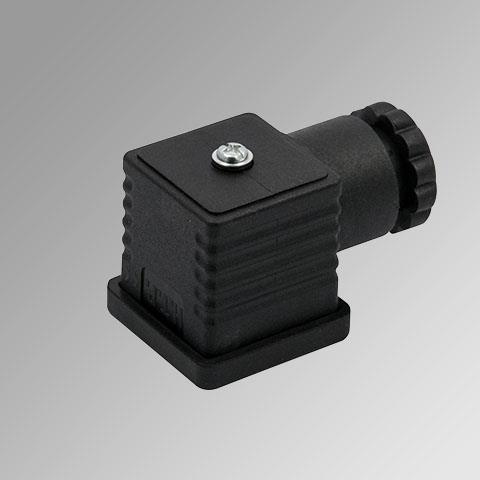 Bouchon de travail en métal transparent 30mm LED 24v avec diode d'extinction