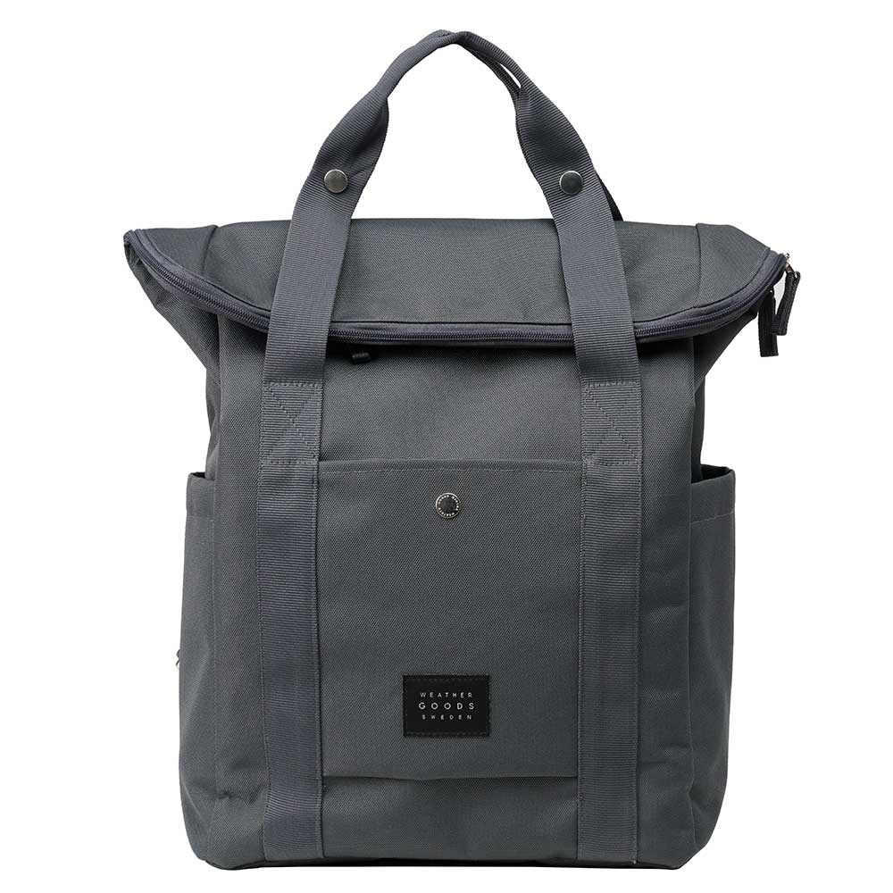 Weathergoods Suède sac à dos city bikepack xl bleu