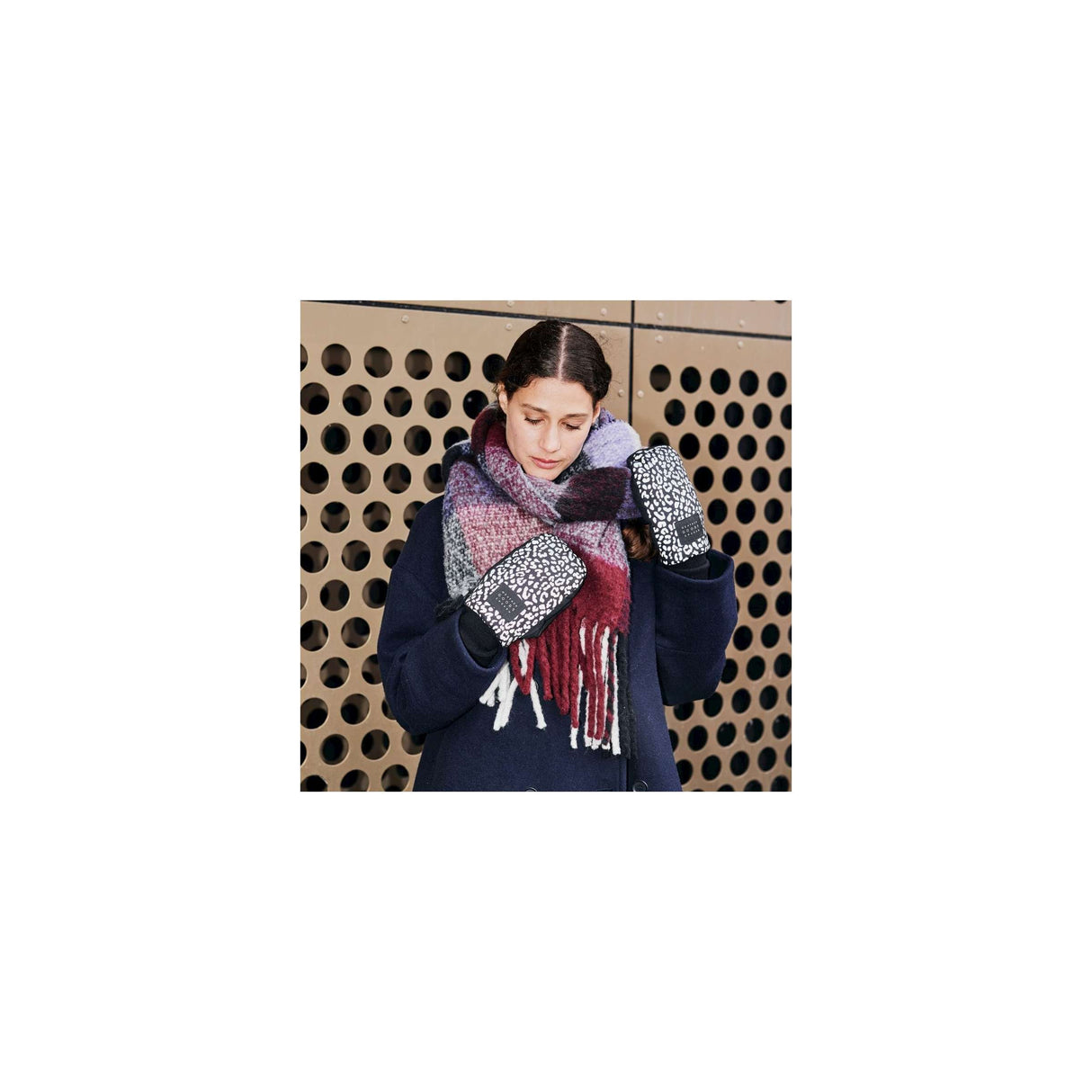 Weathergoods Suède reflétant Wanten Luna Leopard M L