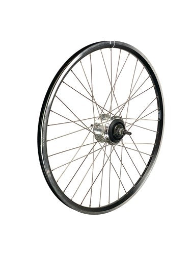 Roue arrière Exus 26x1,75 noir poli n 8 rb zac2000