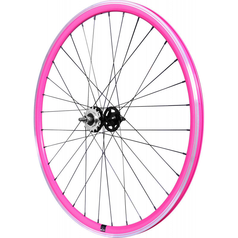 Velox Roue arrière Mach1 550 622x17C Flipflop rose