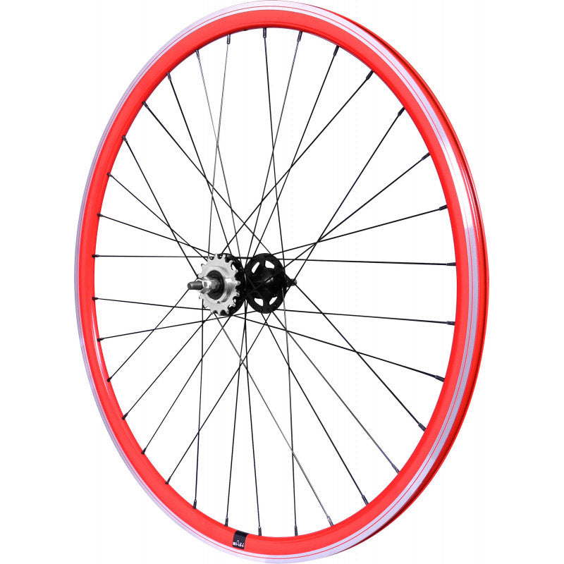 Velox Roue arrière Mach1 550 622x17c Flipflop rouge