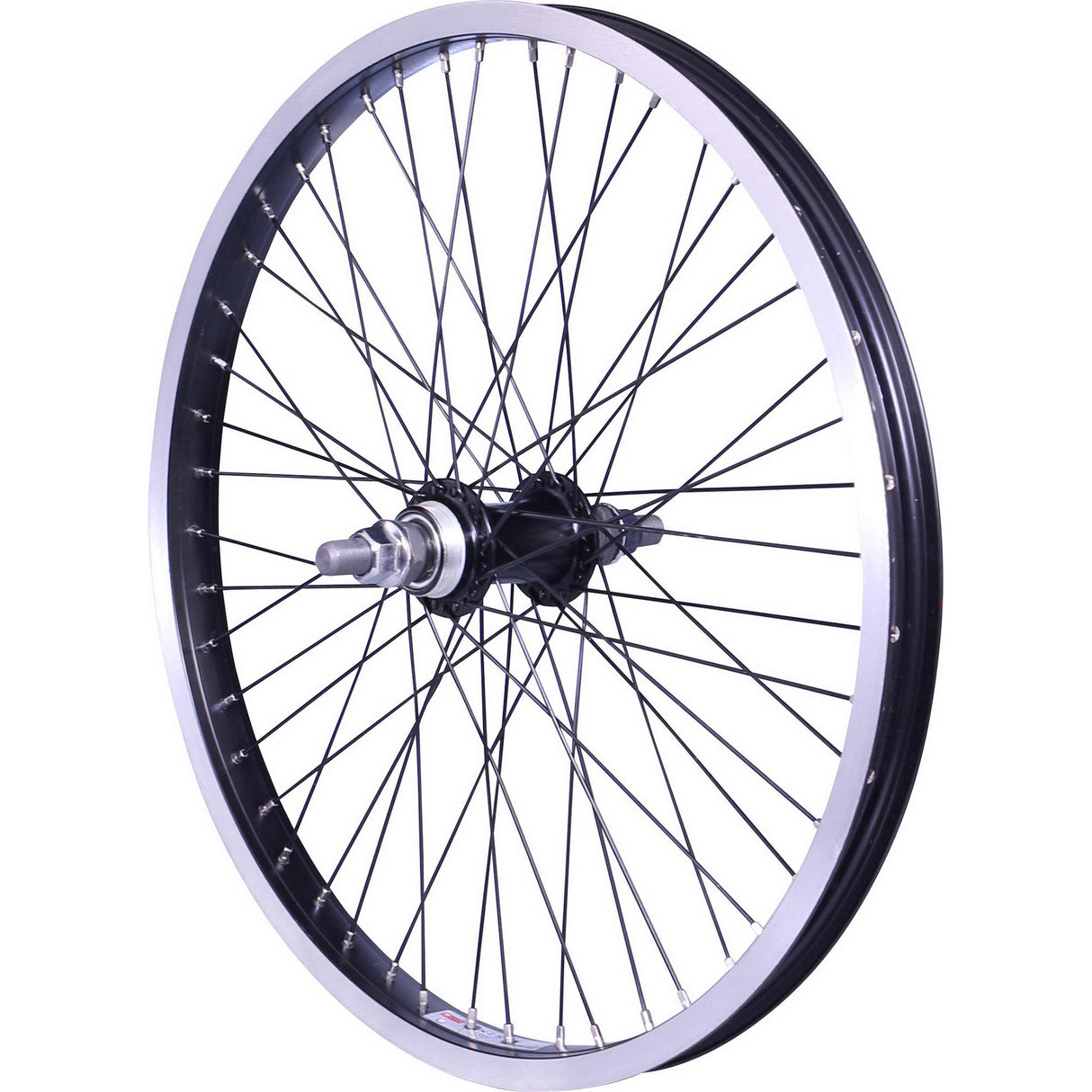 Roue arrière Velox 20-1.75 2.25 bmx axe 14mm roue libre 48 rayons