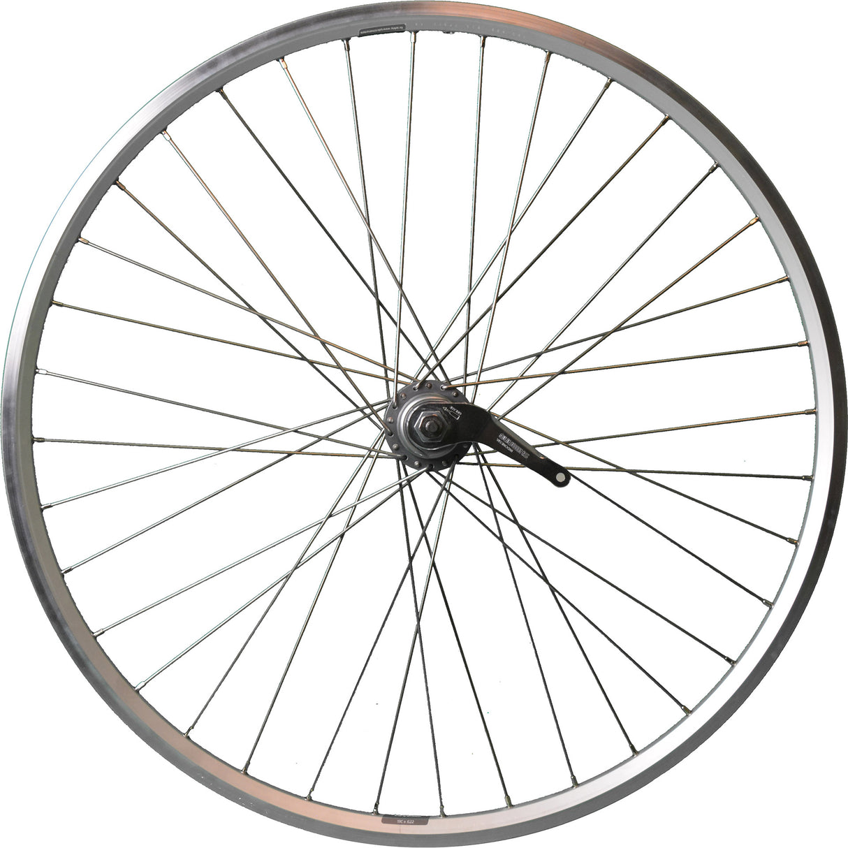 Roue arrière Roland 28 nexus 3s rn zac 2000 rayons inox argent