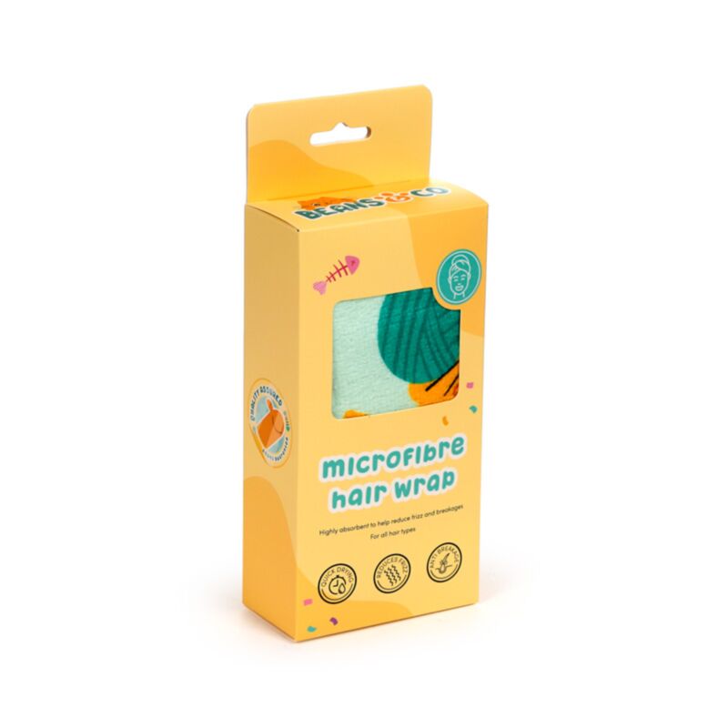 Serviette enveloppante en microfibre pour chats Beans Co