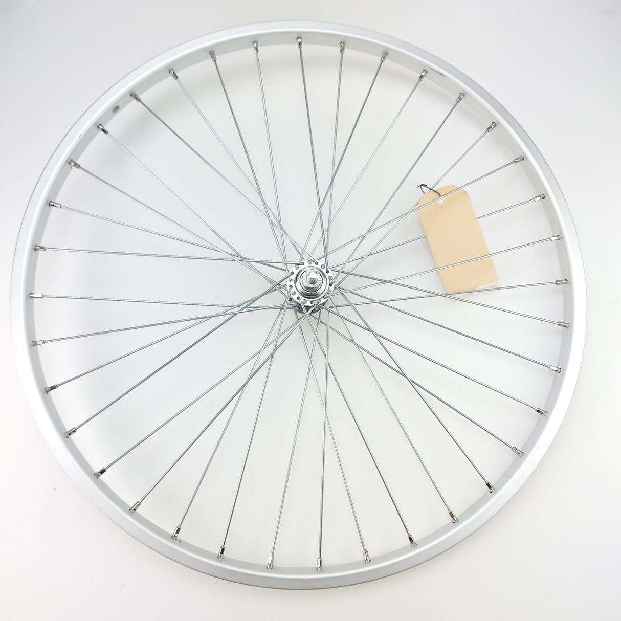 Roue avant 24x1,75 aluminium argent vierge