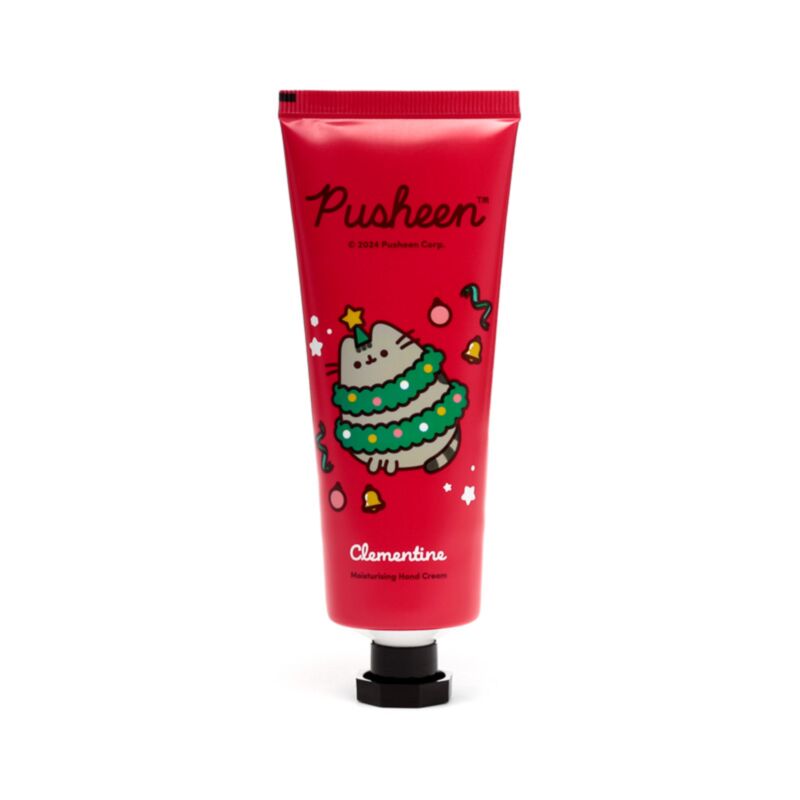 Christmas pusheen the cat crème hydratante mains clémentine 75ml