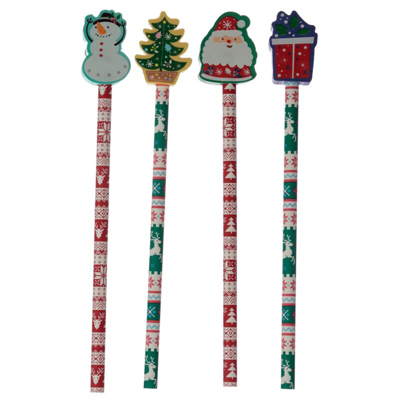 Noël - crayon gomme