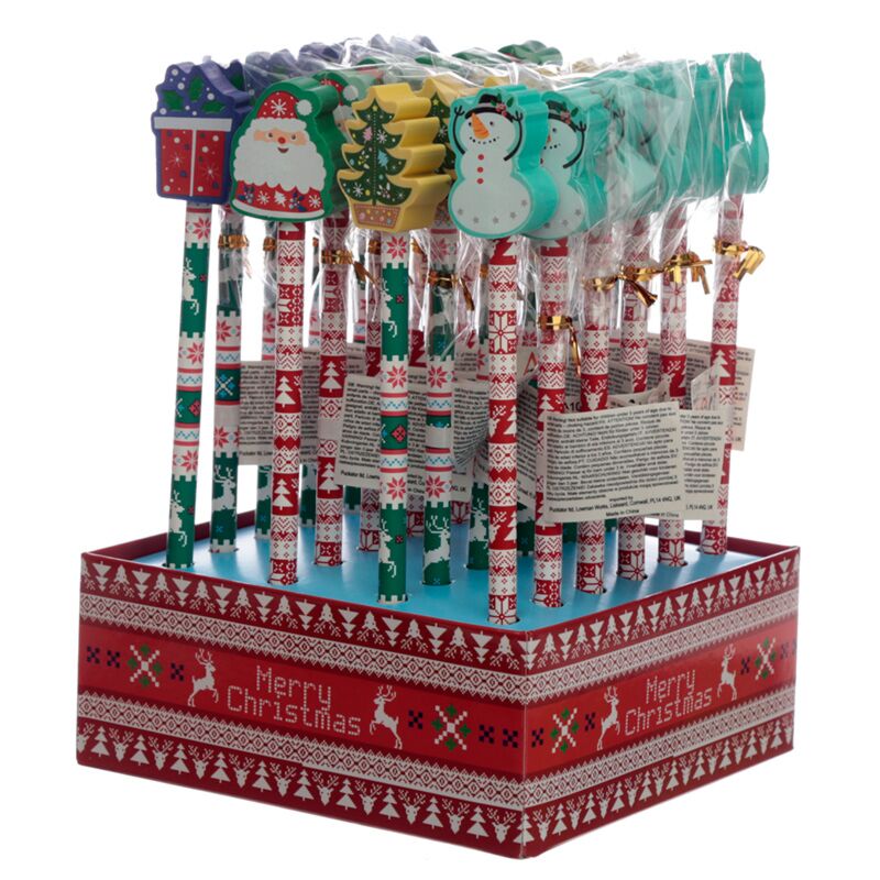 Noël - crayon gomme