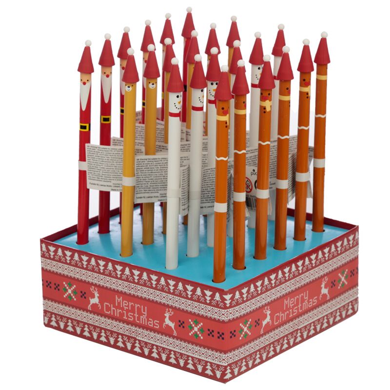 Crayon de figurines de Noël