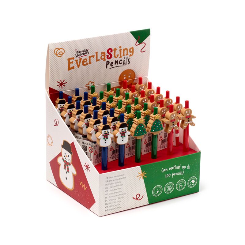 Crayon à débordement en pain d'épice de Noël Baker Street
