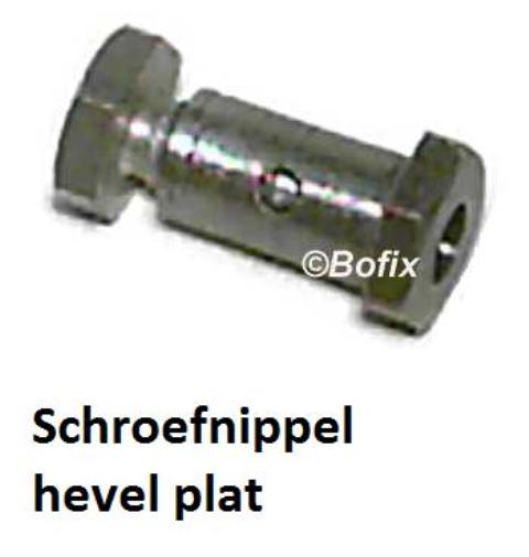 Domino de mamelon à vis Bofix pour levier plat