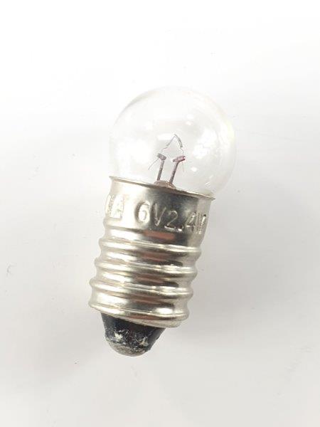 Lampe Bosma 6v 2,4w e10 fil par pièce