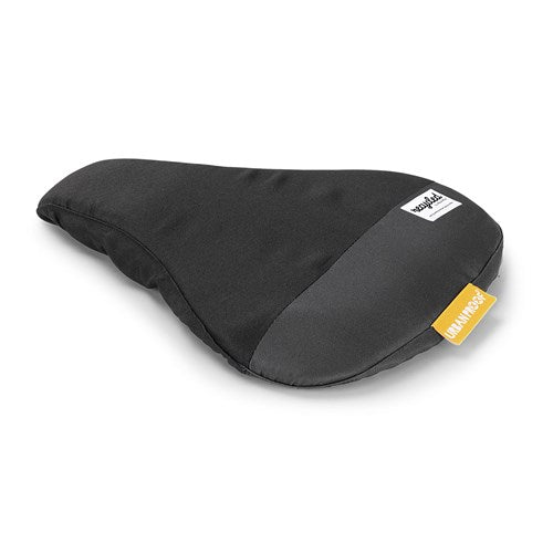 couverture de selle recyclée gris noir universel