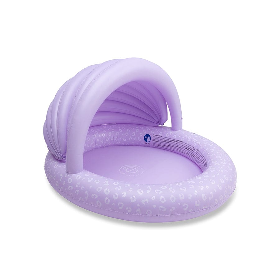 Léopard | piscine lilas ø 100 cm avec parasol