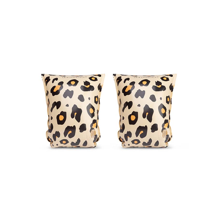 Safari chic | brassards de natation beiges 2-6 ans