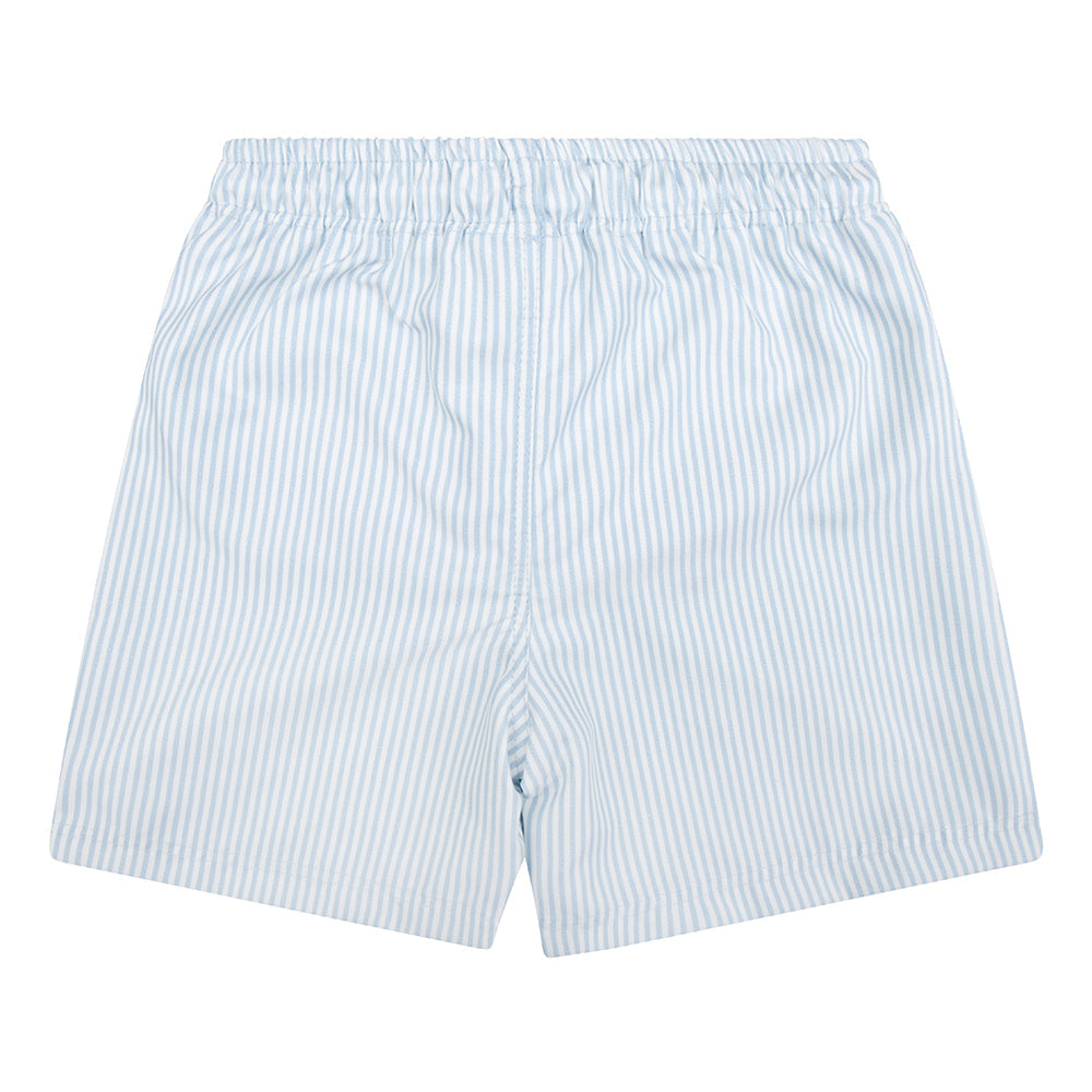 Rayures bleues | maillot de bain UV bleu blanc garçons hommes