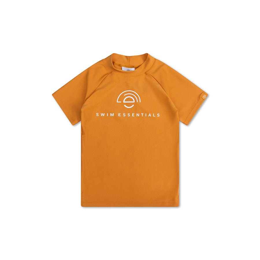 Étoile de mer | maillot de bain anti-UV orange à manches courtes