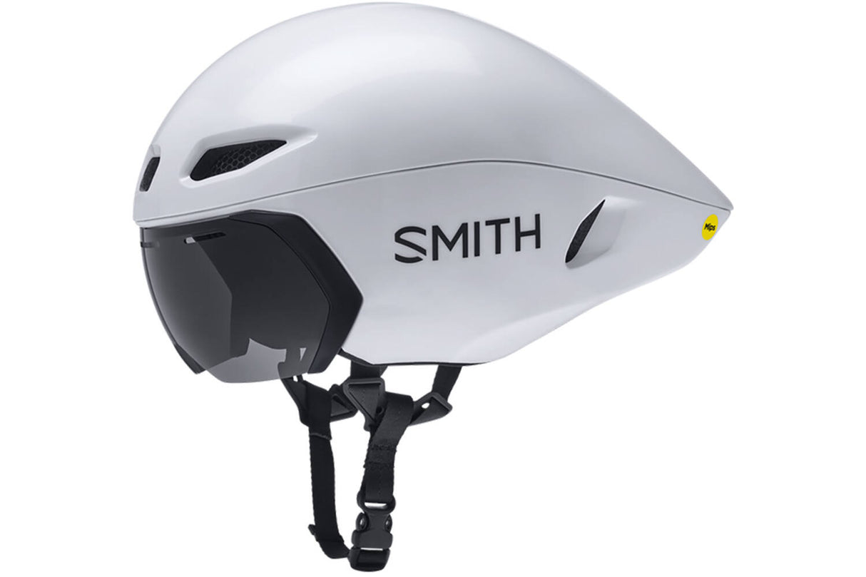 Casque Smith jetstream tt blanc blanc mat
