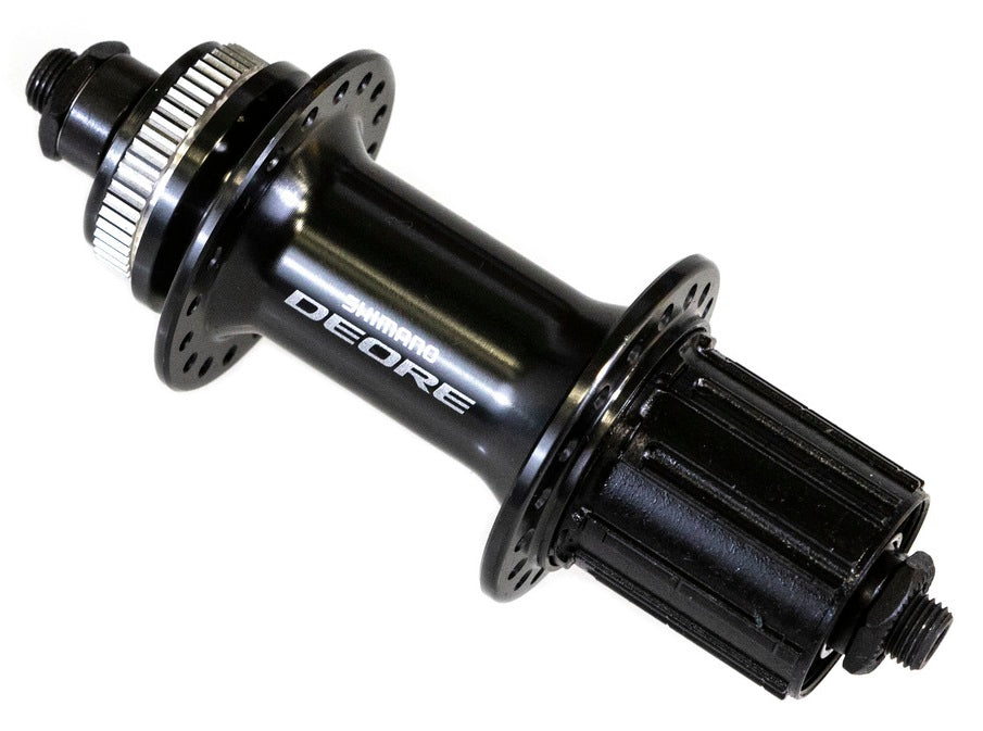 Shimano FH-M6000 Deore Cassettesaaf 8 9 10 Speed Centerlock 36G noir