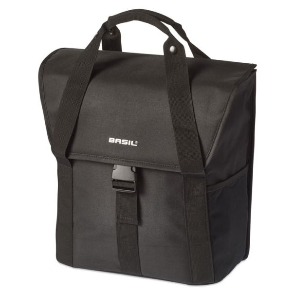 Sac basilic go single noir 16l