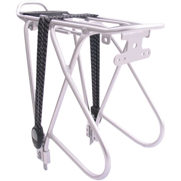 Carrier à bagages 26-28 pouces en aluminium argent