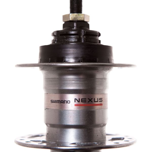 Moyeu WSB Shimano Nexus 3 SG-3R40 V-brake frein à rouleaux - 36 trous - argent