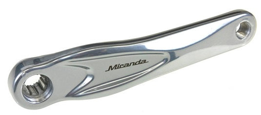 Miranda Isis Crank Bosch 3 gauche 170 mm argent