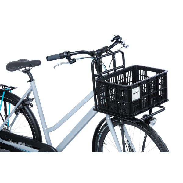 Basil Fietskrat S - Small - 17,5 litres - noir