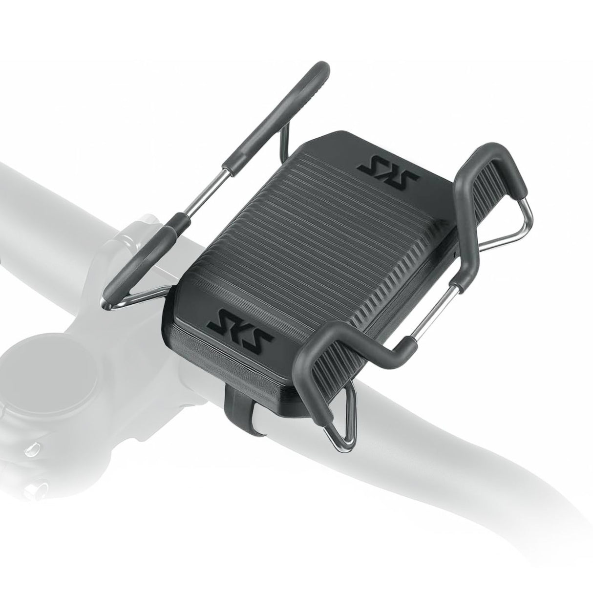 Sks support de téléphone smartgrab 360 acier inoxydable plastique noir