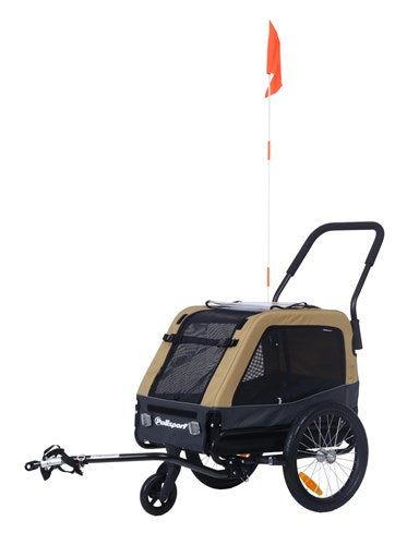 Remorque pour chien Polisport 20 pouces jusqu'à 23kg