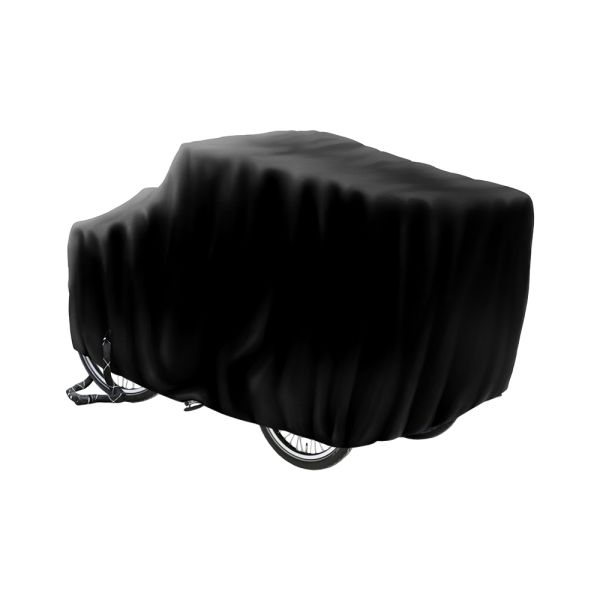 Housse de vélo cargo Ds cover pour vélo double piste (3 roues) avec housse de pluie intégrée